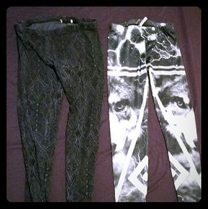 Bundle of two leggings